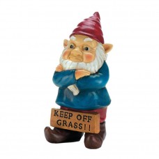 Keep Off Grass Grumpy Gnome 849179035242  113039239293